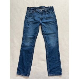 Levis 511 Slim Fit Jeans Mens 36x32 Blue Denim Medium Wash 04511-1163